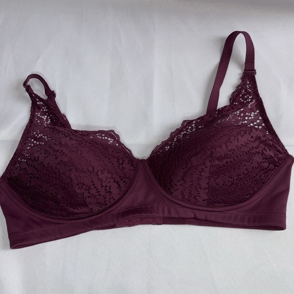 2/$30 Maidenform Women's Comfort Crush Lace Trimmed Wireless Size L - Picture 2 of 12